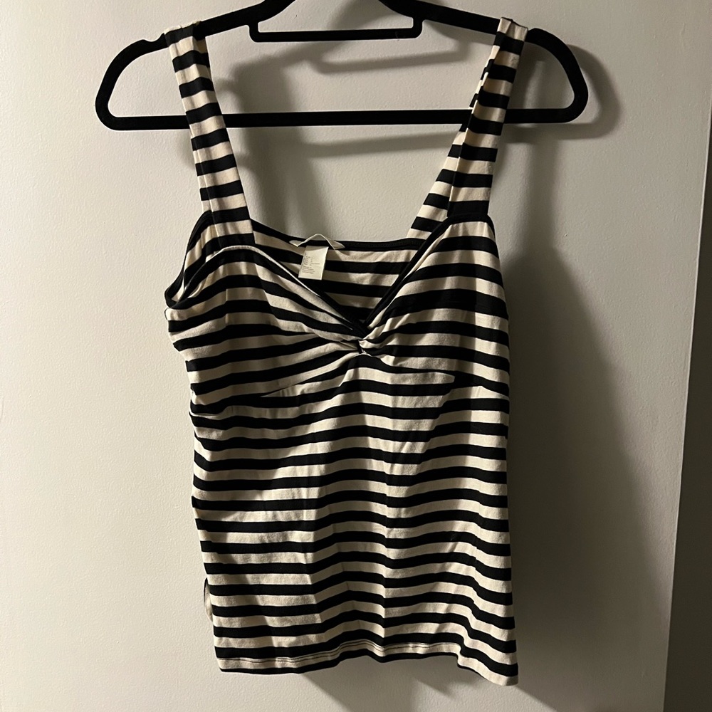 H&M striped tank